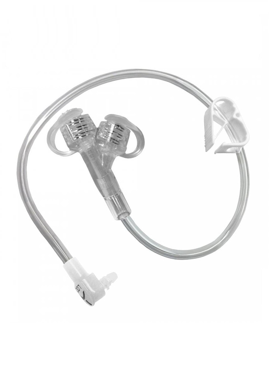 Mini CLASSIC 12" Right Angle Extension Dual ENFit Y-Port Feeding Set - 6-1222-ISOSAF - 1 Unit - Choose A Date