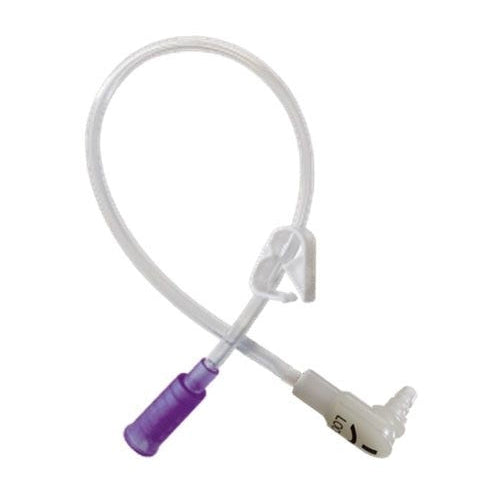 Mini CLASSIC 24" Right Angle Extension Single Port Legacy Feeding Set - 6-2421 - 1 Unit - OOD