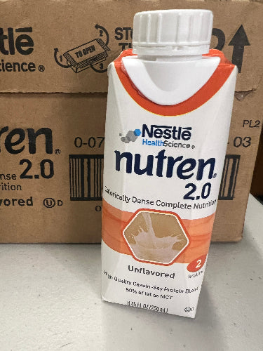 nutren 2.0 unflavored bottle
