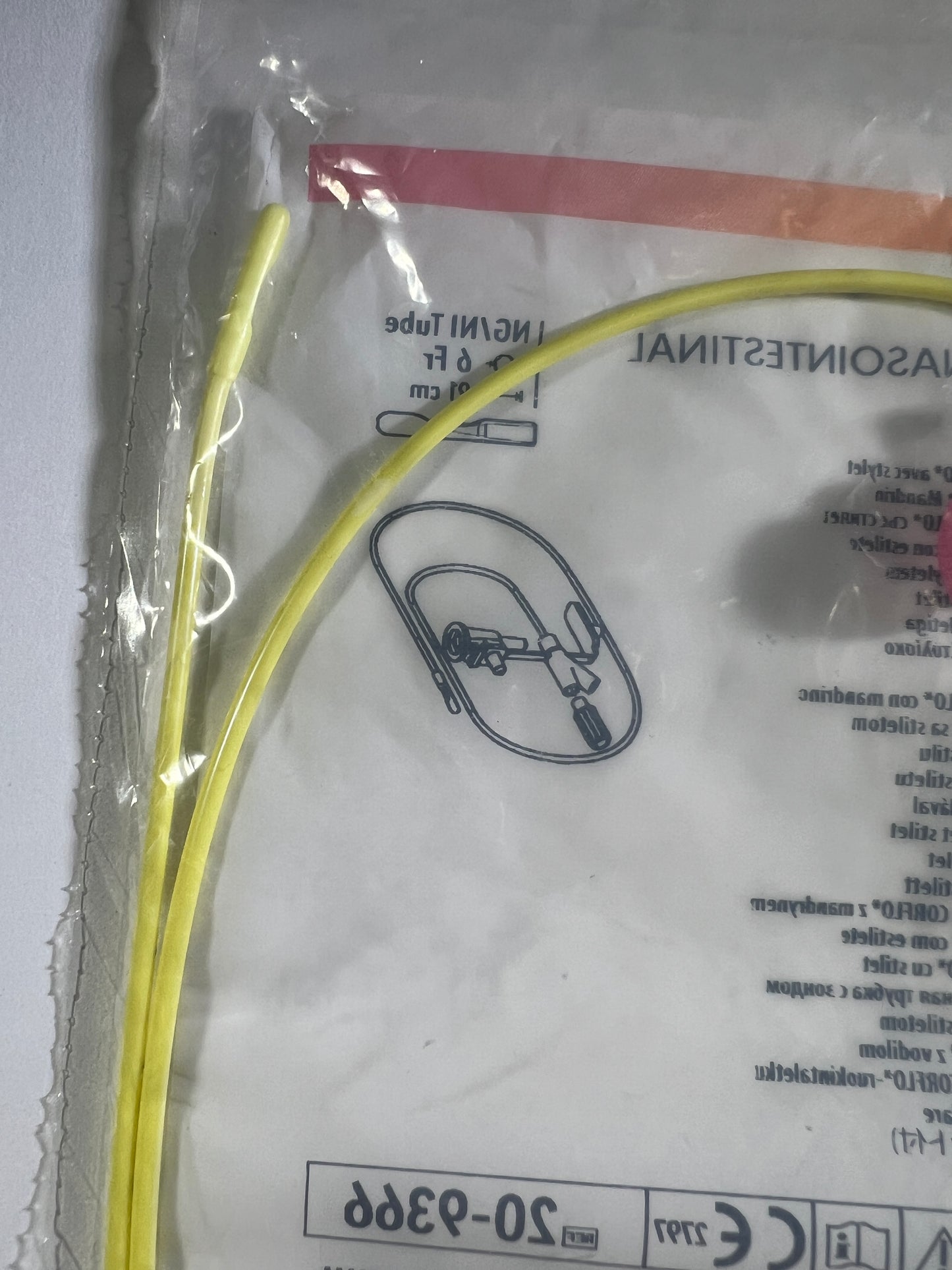 NG Tube 20-9366 6Fr x 91cm