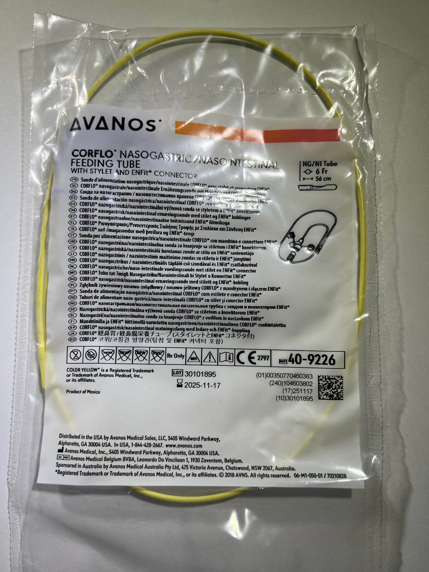 ng feeding tube 40-9266