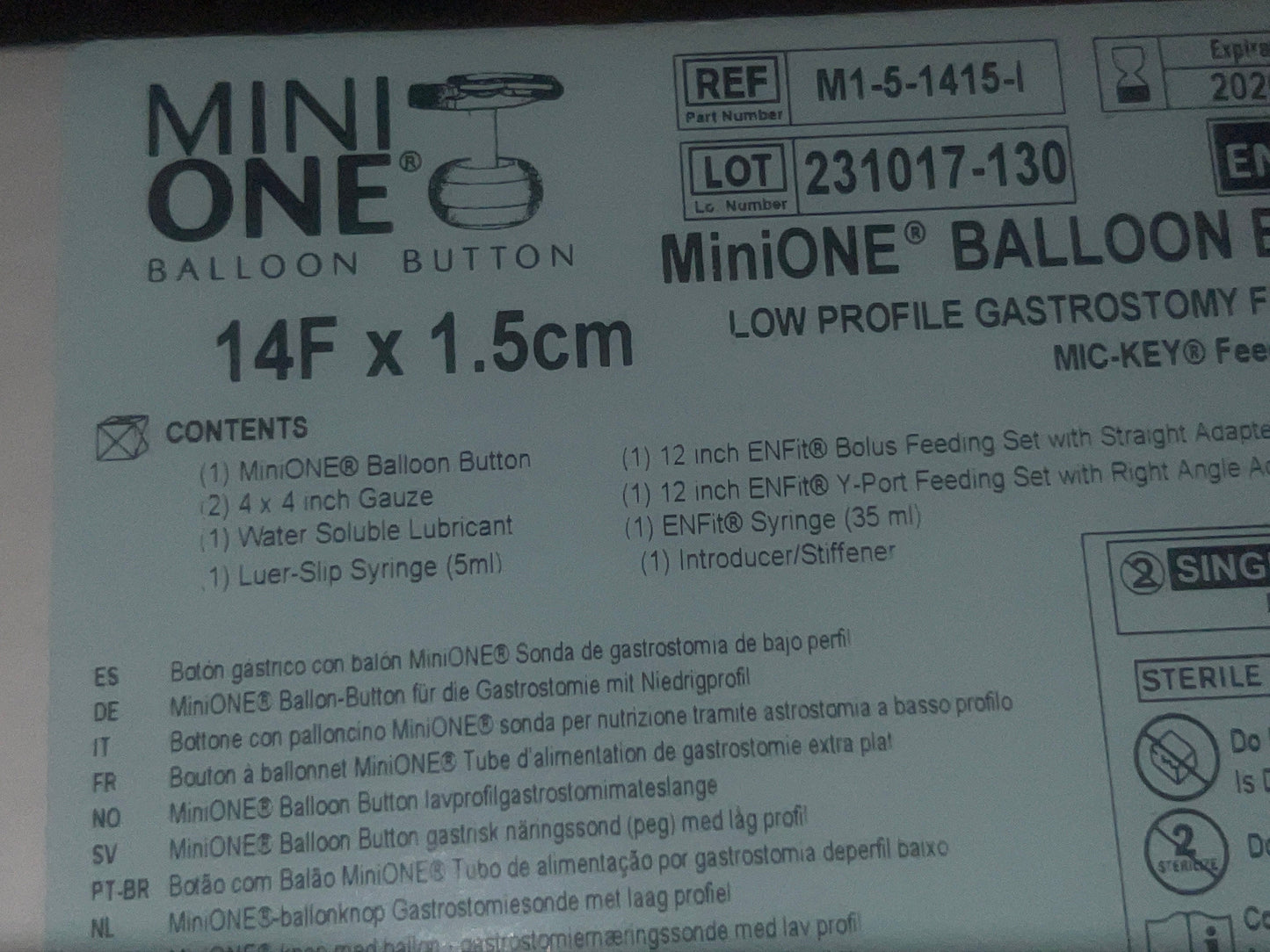 14f x 1.5 button Mini One