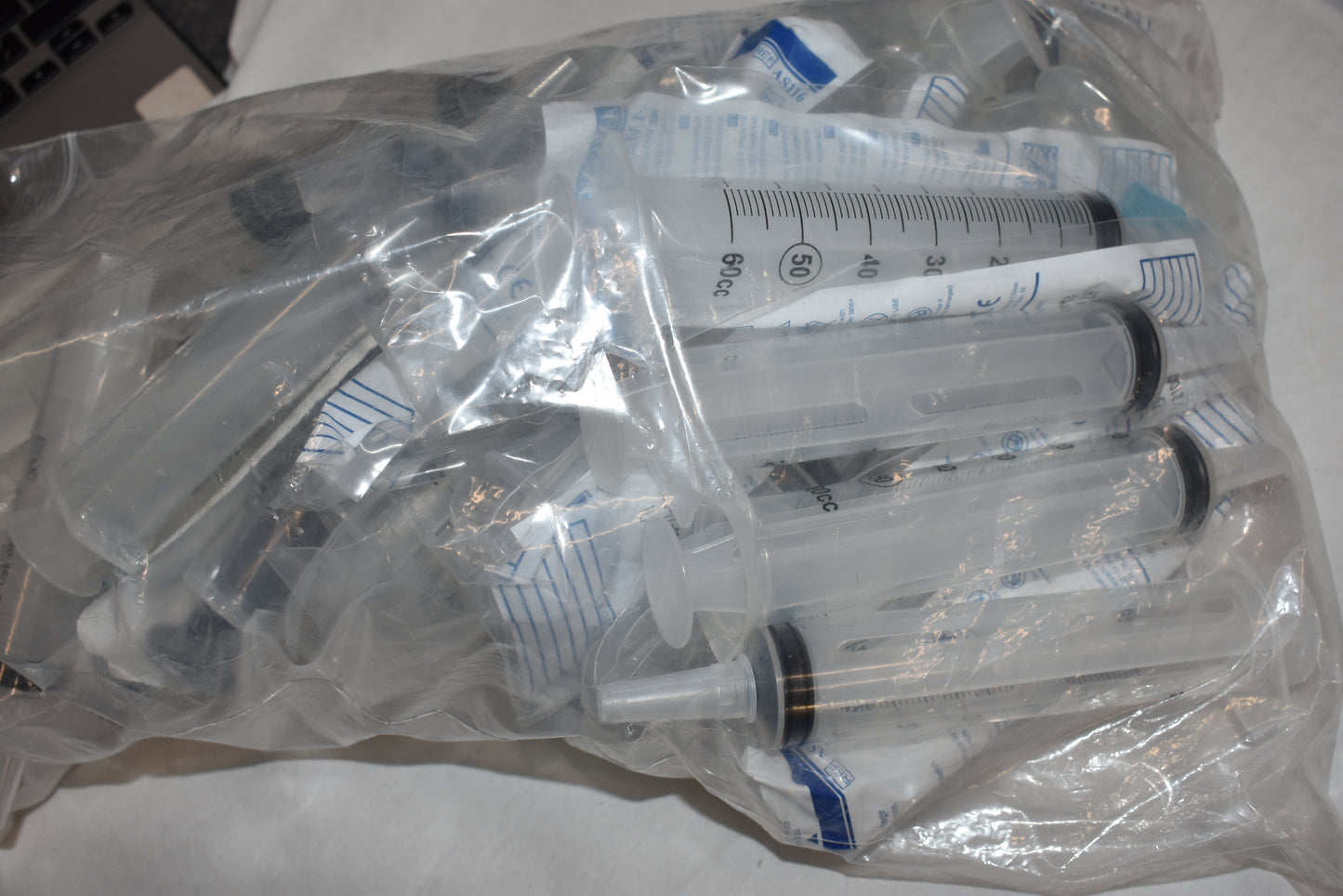 31x 60ml Cath Tip Oral Syringe Mixed Lot - OOD