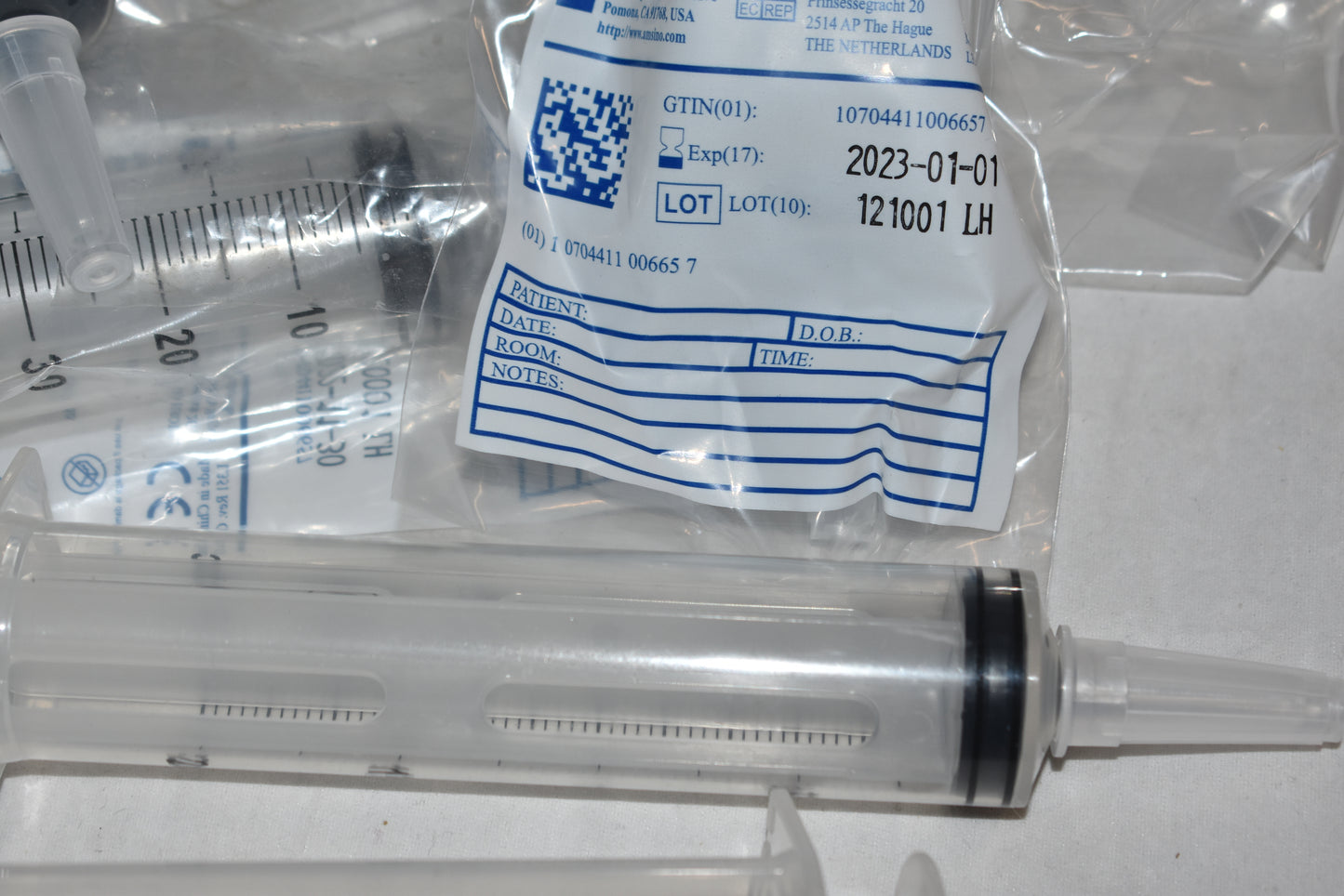 31x 60ml Cath Tip Oral Syringe Mixed Lot - OOD