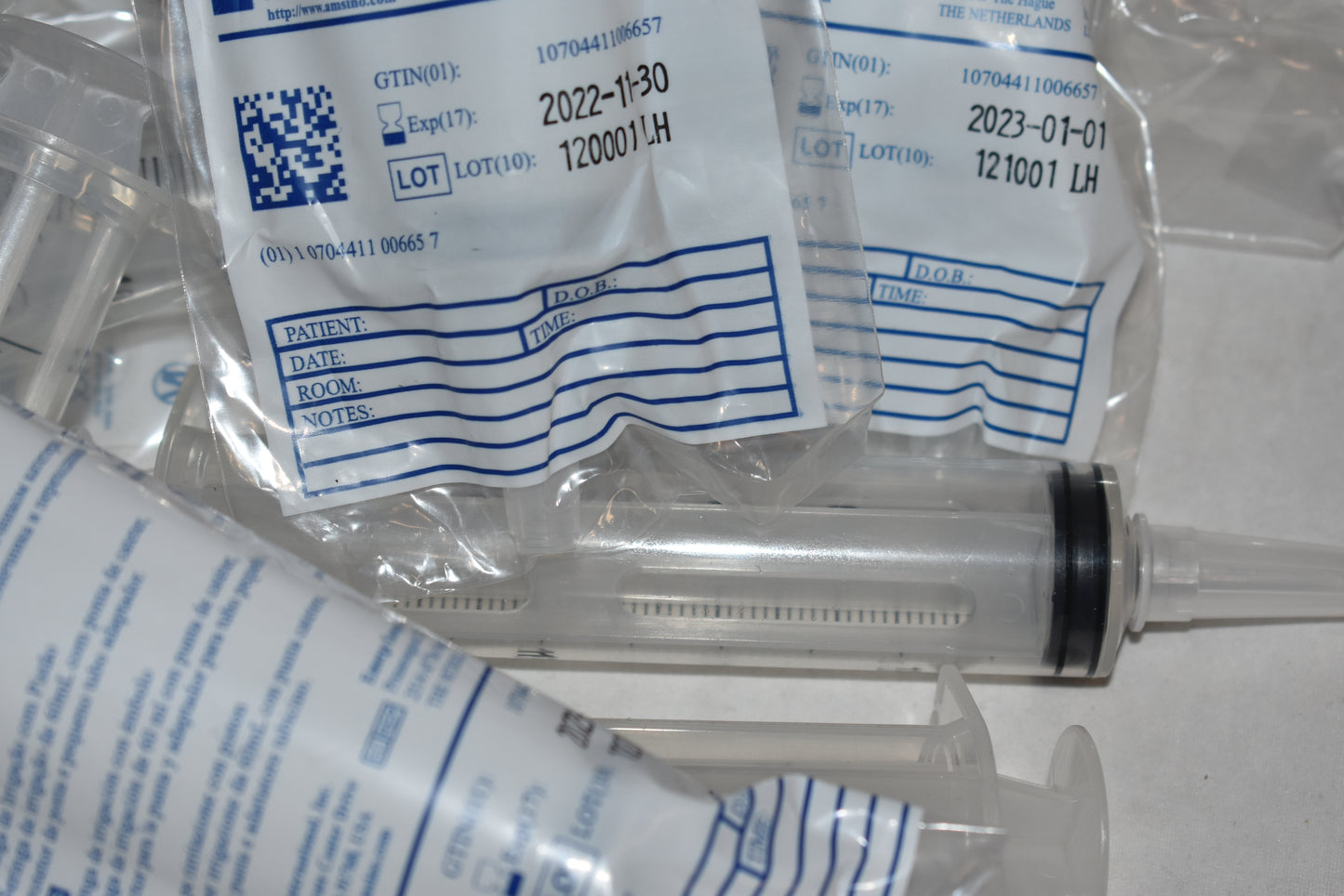 31x 60ml Cath Tip Oral Syringe Mixed Lot - OOD