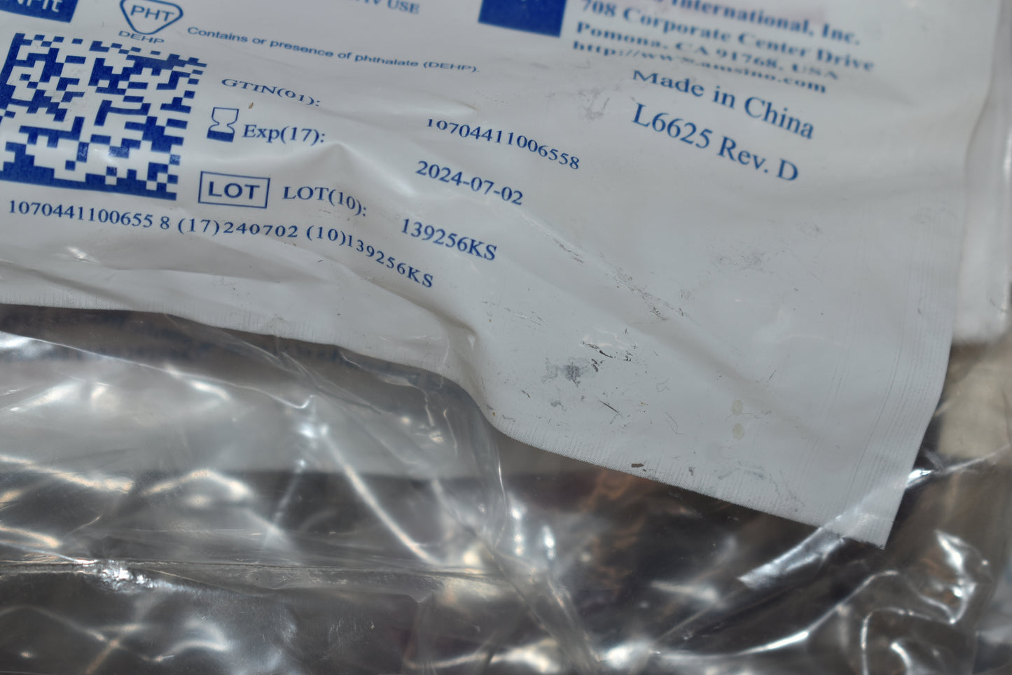 12x Sentinel AMSure Enteral Feeding Bag Pump Set, 1200 mL, with ENFit & Transition Connectors REF #ENF1200K - OOD