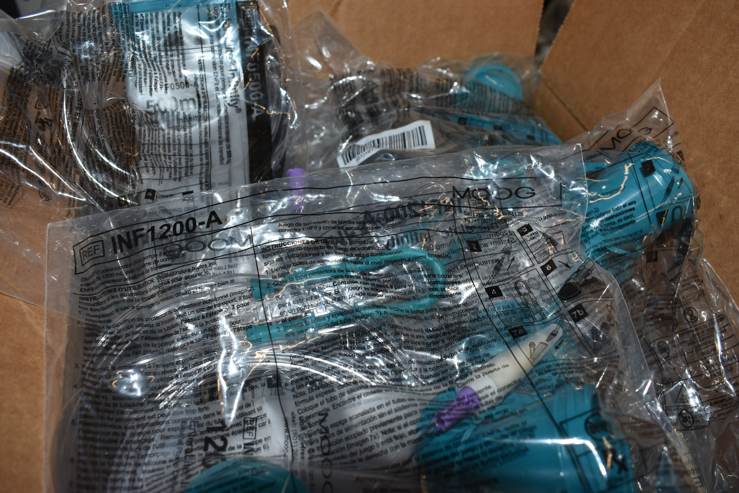 42x Infinity 500ml Feeding Pump Bags INF0500-A Legacy - OOD