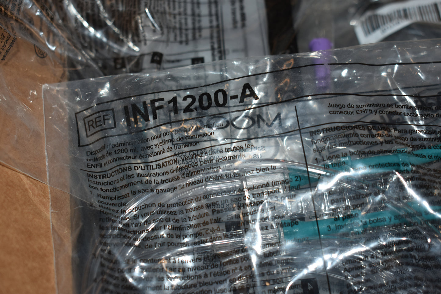 42x Infinity 500ml Feeding Pump Bags INF0500-A Legacy - OOD
