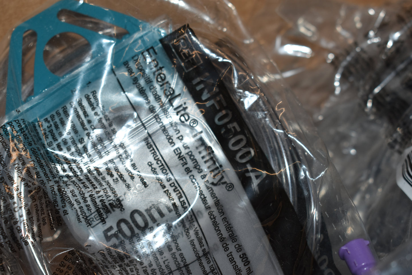 42x Infinity 500ml Feeding Pump Bags INF0500-A Legacy - OOD