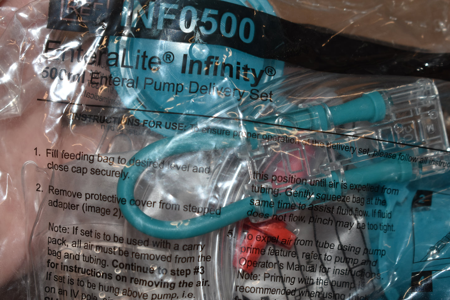 42x Infinity 500ml Feeding Pump Bags INF0500-A Legacy - OOD