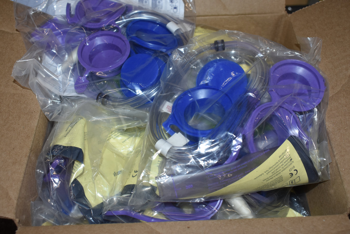 21x Kangaroo Joey & ePump Set with FLUSH Bag 1000ml Dual Feeding Pump Bags 763662 with Enfit TRN - Mixed Lot- OOD