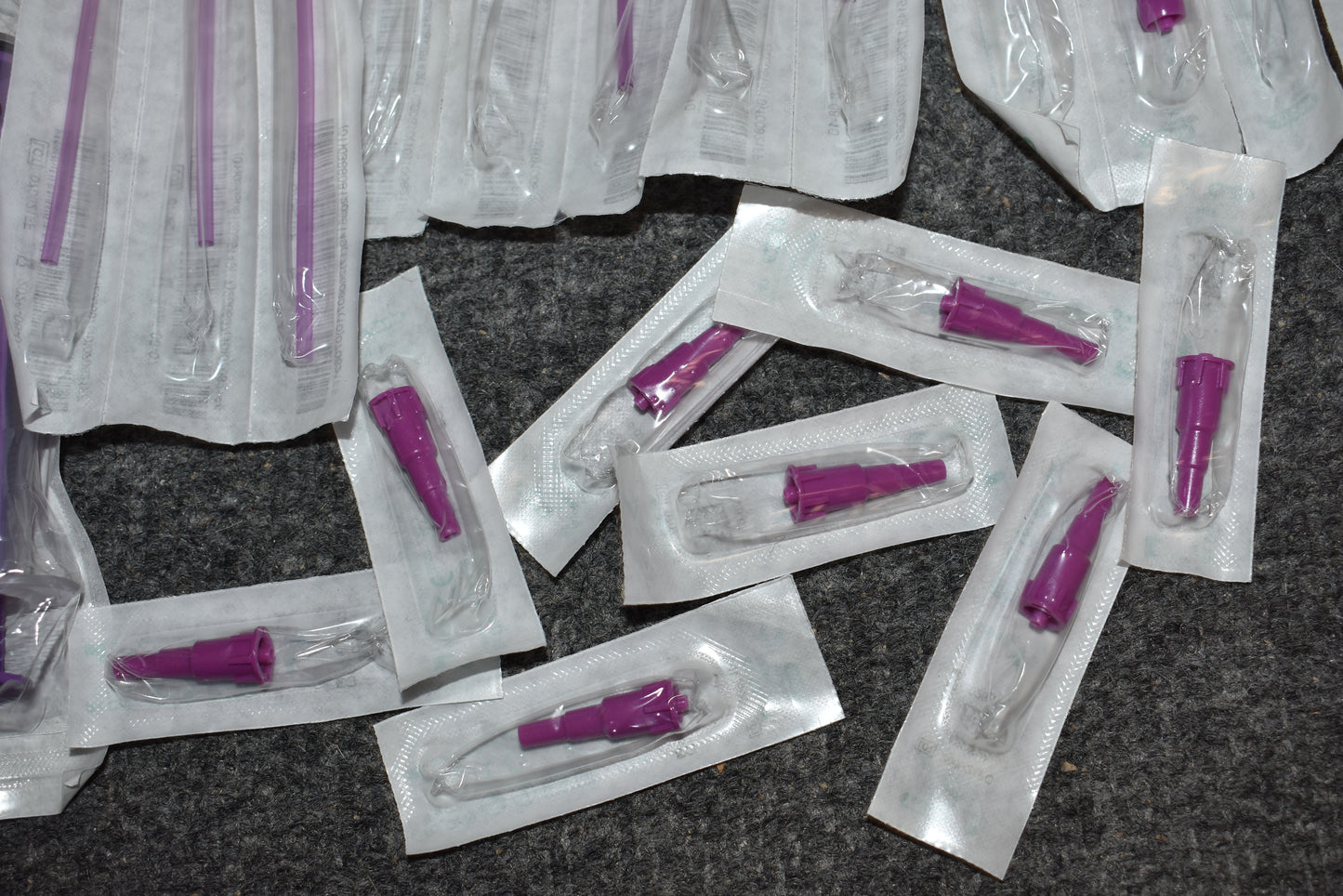 VYGON Nutrisafe2 feeding systems for neonates / preemies lot of Sampling Straws, 60cc Syringes, 6Fr NG tubes