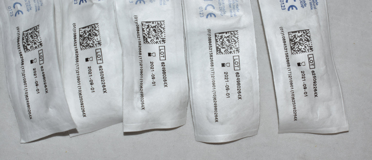 10x Covidian Kangaroo 4" & 5" Milk Straws with ENFit Connections REF 464000E & 461000E - OOD