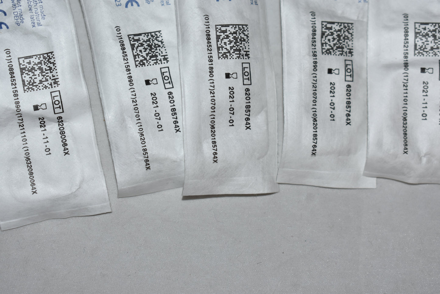 10x Covidian Kangaroo 4" & 5" Milk Straws with ENFit Connections REF 464000E & 461000E - OOD
