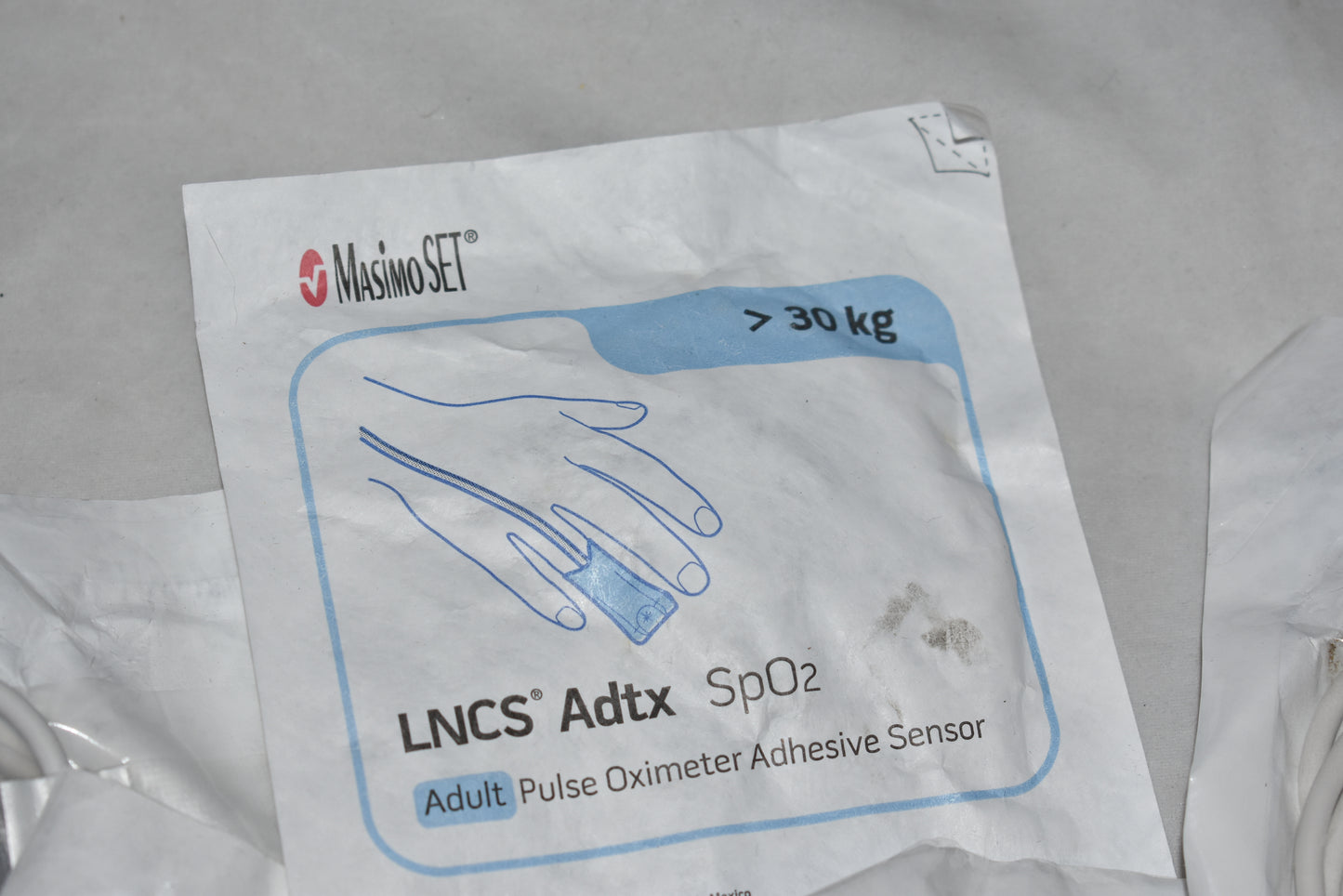 10x Masimo LNCS Adtx Sp02 Pulse Oximeter Adhesive Sensors 1859 - OOD