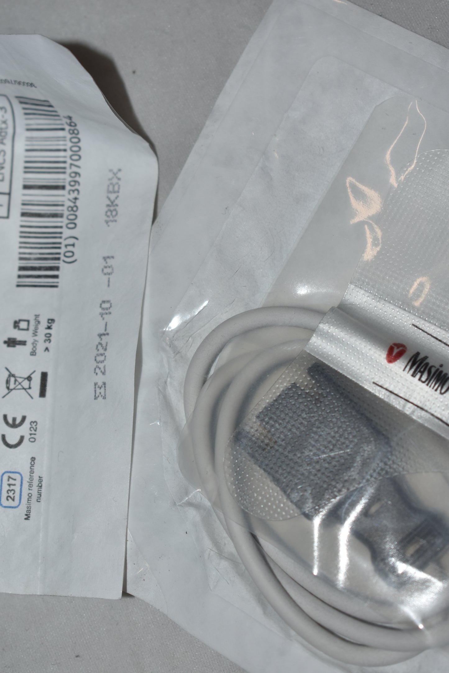 10x Masimo LNCS Adtx Sp02 Pulse Oximeter Adhesive Sensors 1859 - OOD