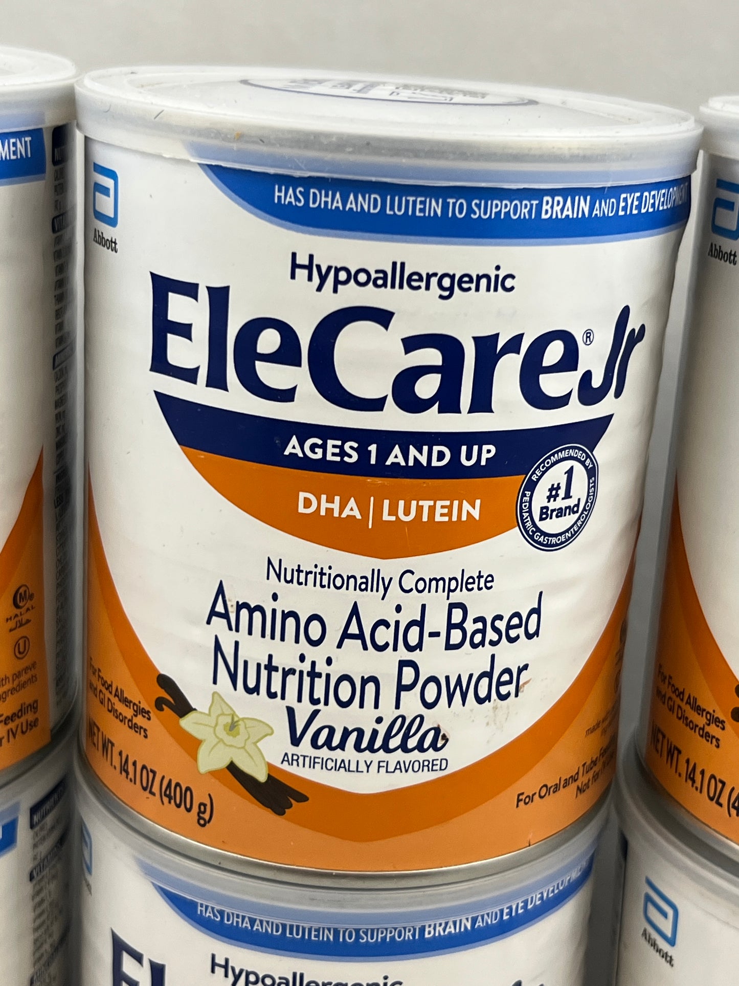 Elecare Jr Vanilla DHA Luten single can front