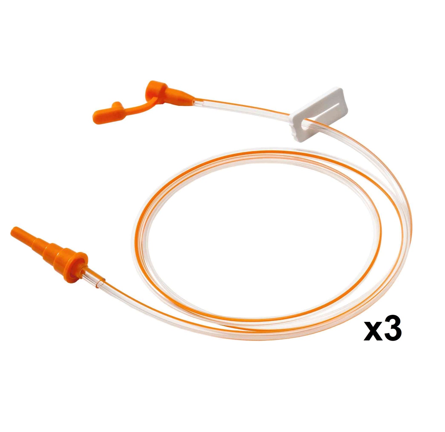 3x Neomed Large Bore Enteral Extension Set with Legacy Connector 122cm / 48in NM-48ENENB - OOD