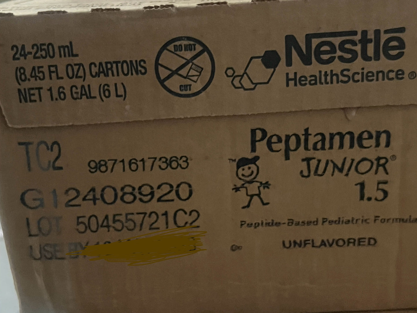 peptamen junior 1.5 unflavored formula