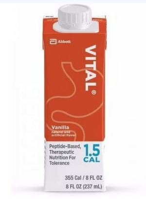 Vital 1.5 - Vanilla - Adult Complete Nutrition - 24 cartons - In Date December 2025