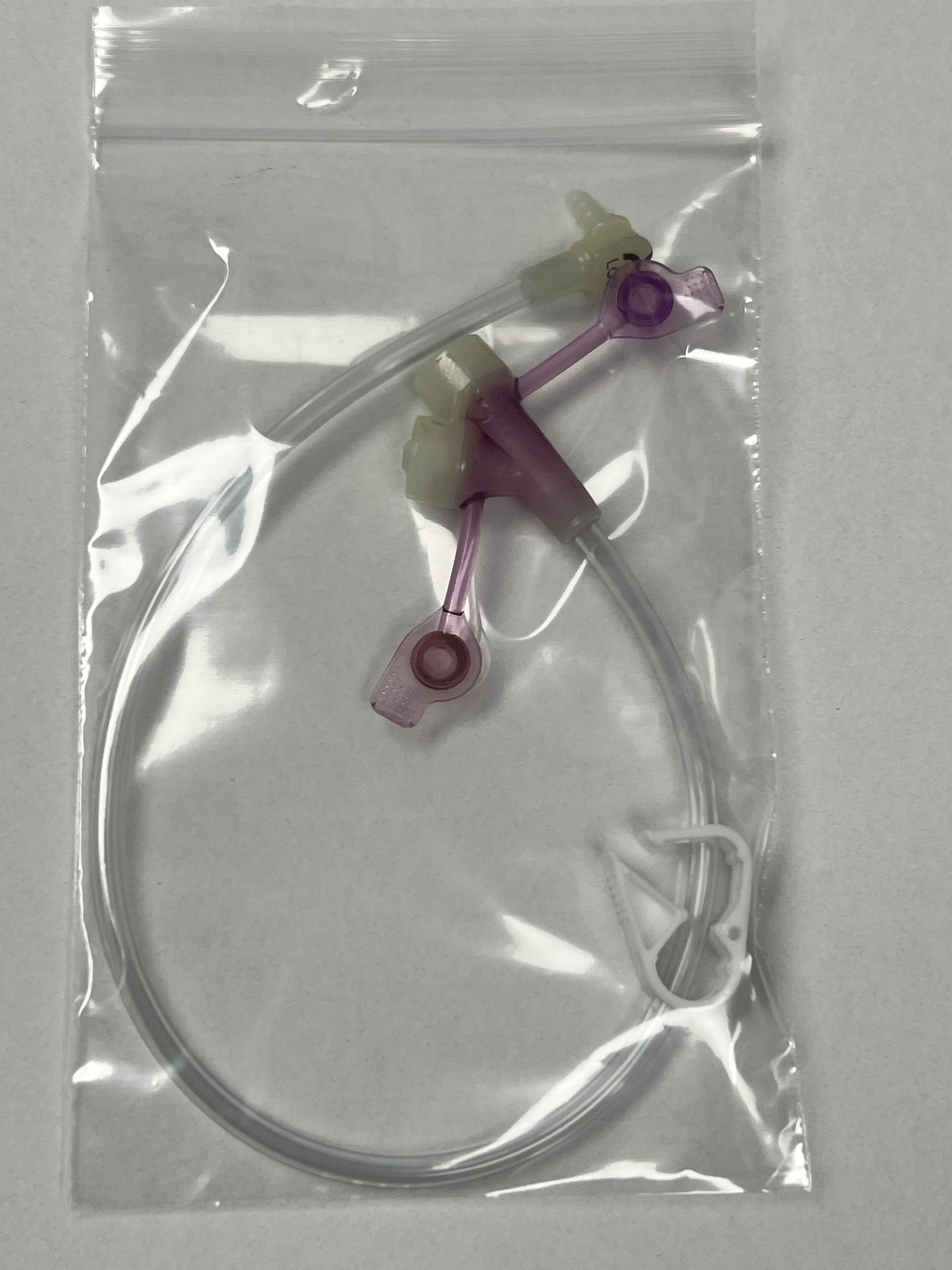 Mini One 12" Right Angle Extension 2 Port Y ENFit Feeding Set - 8-1255-ISOSAF - 1 Unit - Choose A Date