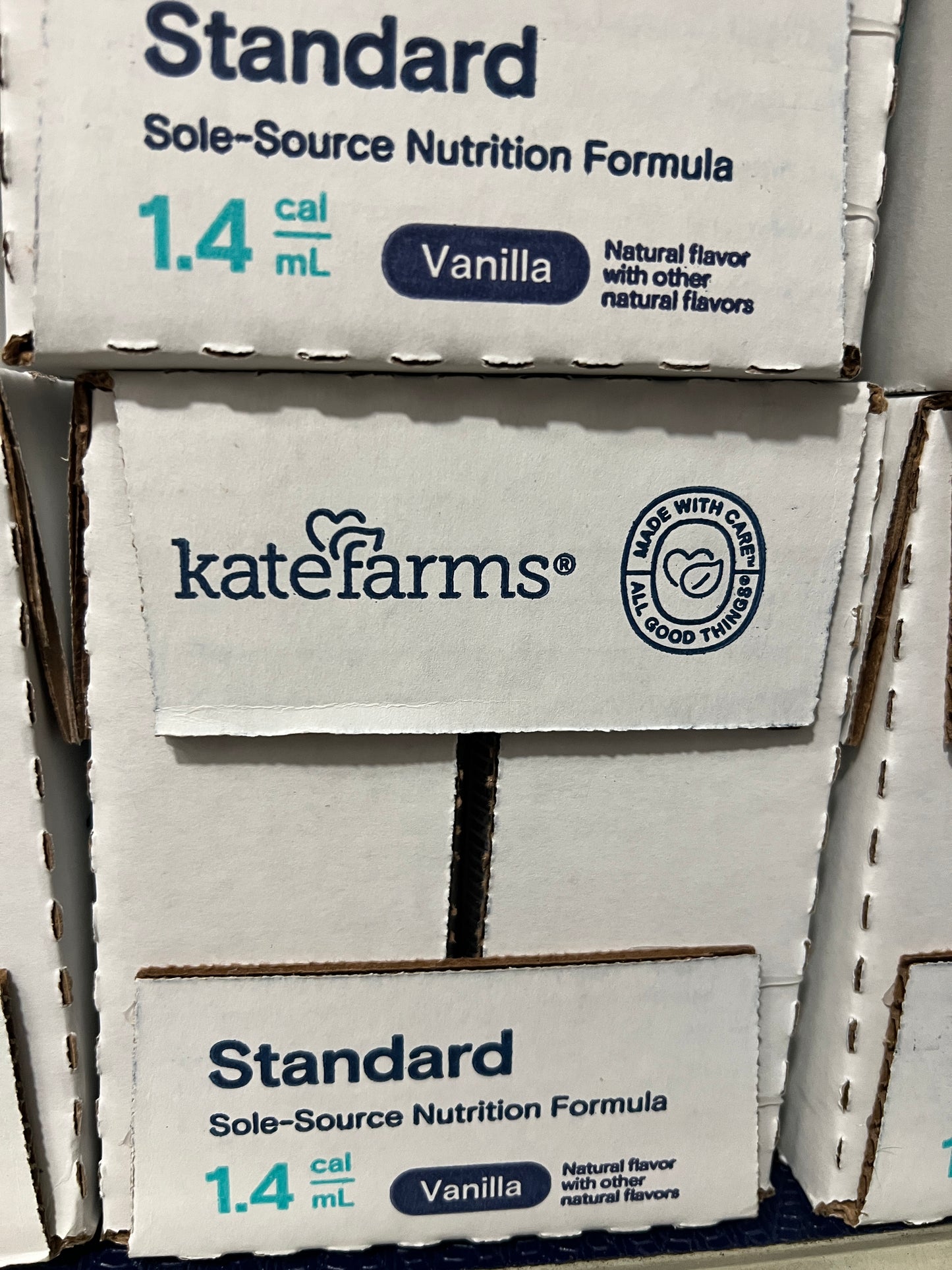 12 Cartons Kate Farm Adult Standard 1.4 Vanilla - In Date