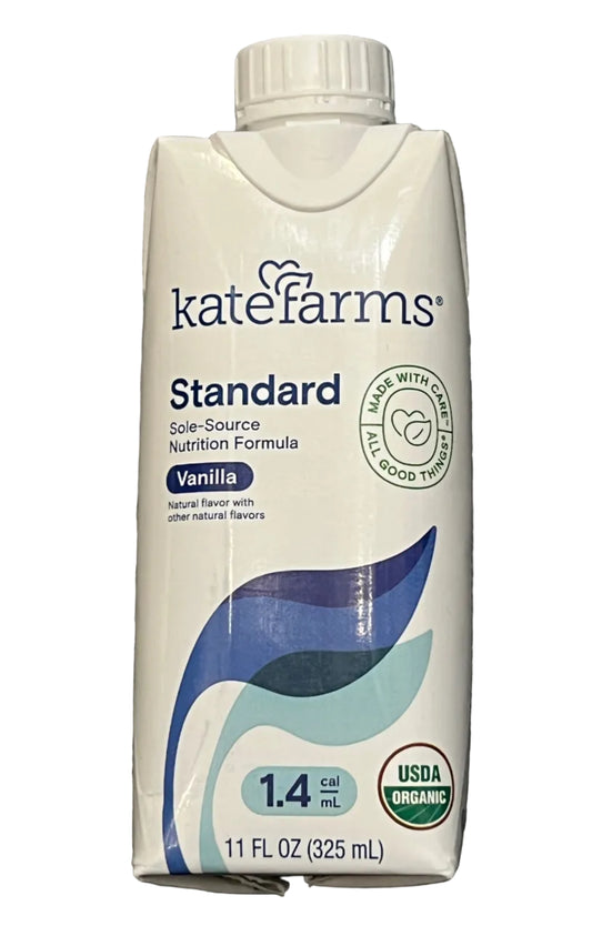 12 Cartons Kate Farm Adult Standard 1.4 Vanilla - In Date