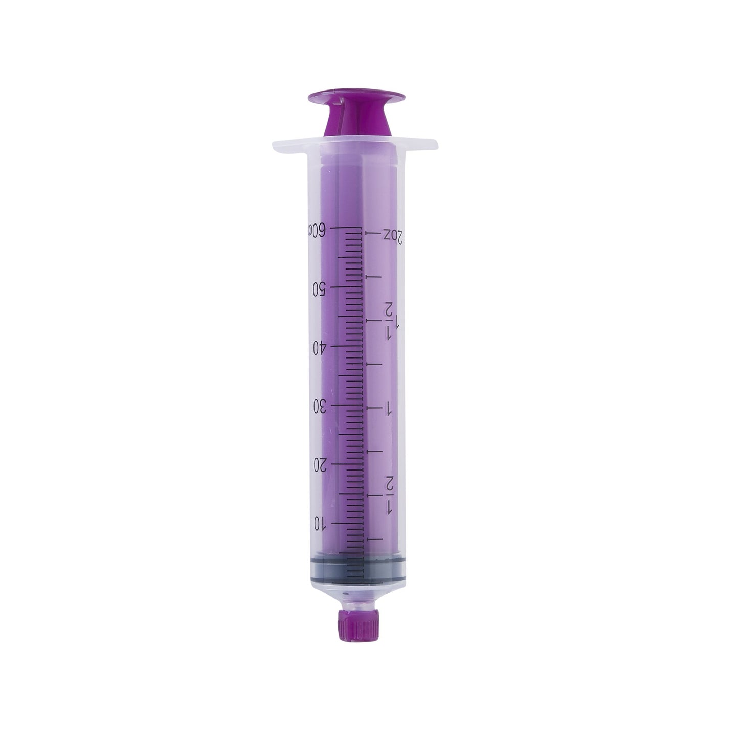 60cc ENFIT Syringes with cc and oz markings - 10x - IN DATE