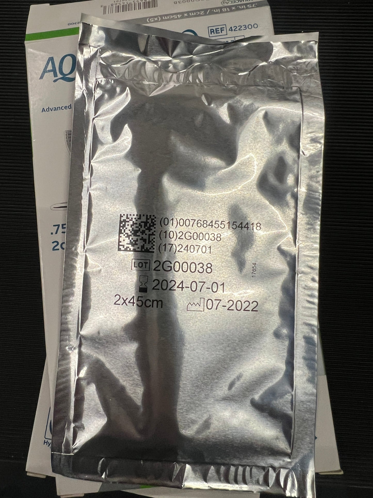 Aquacel individual package