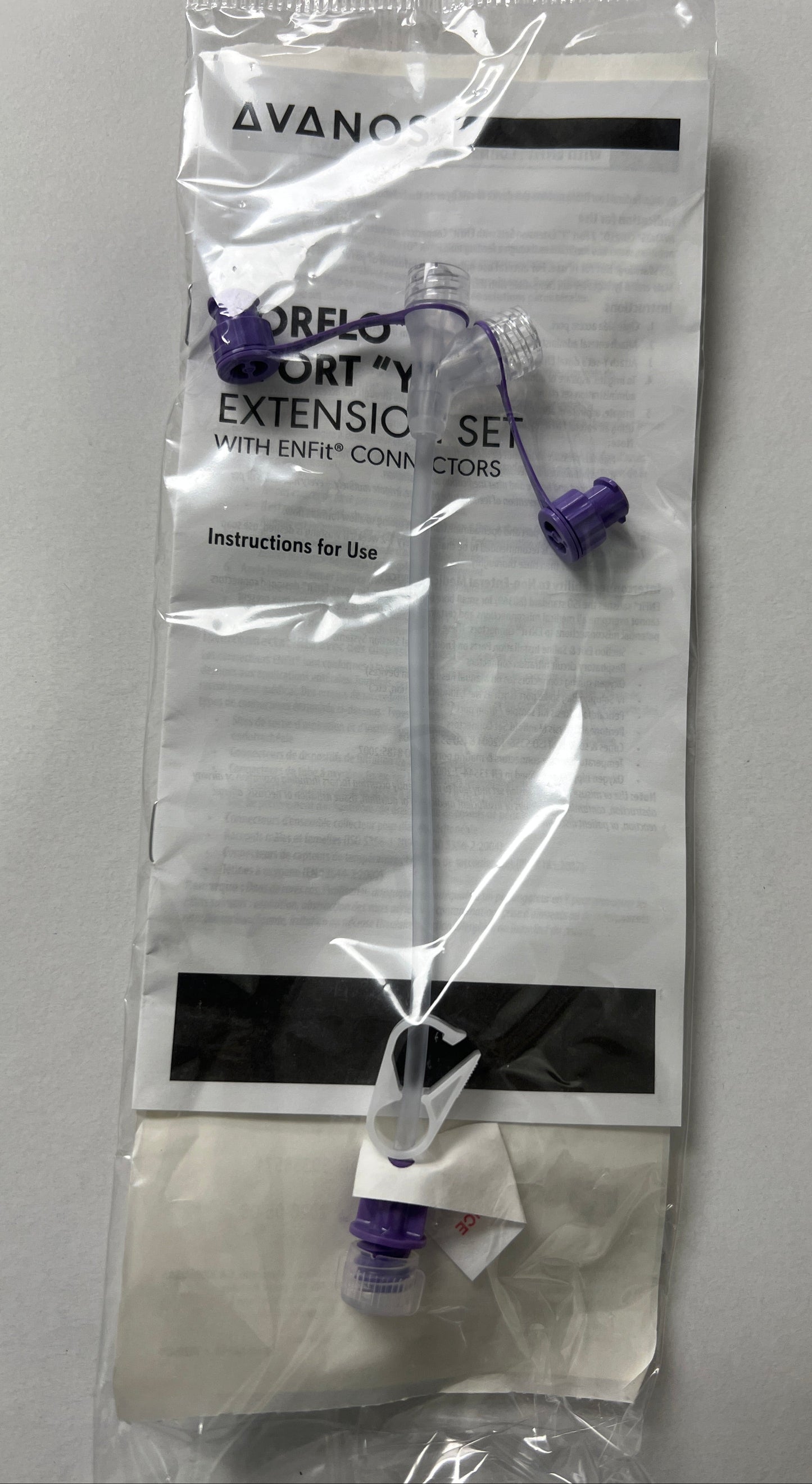 Avanos Y site extension enfit