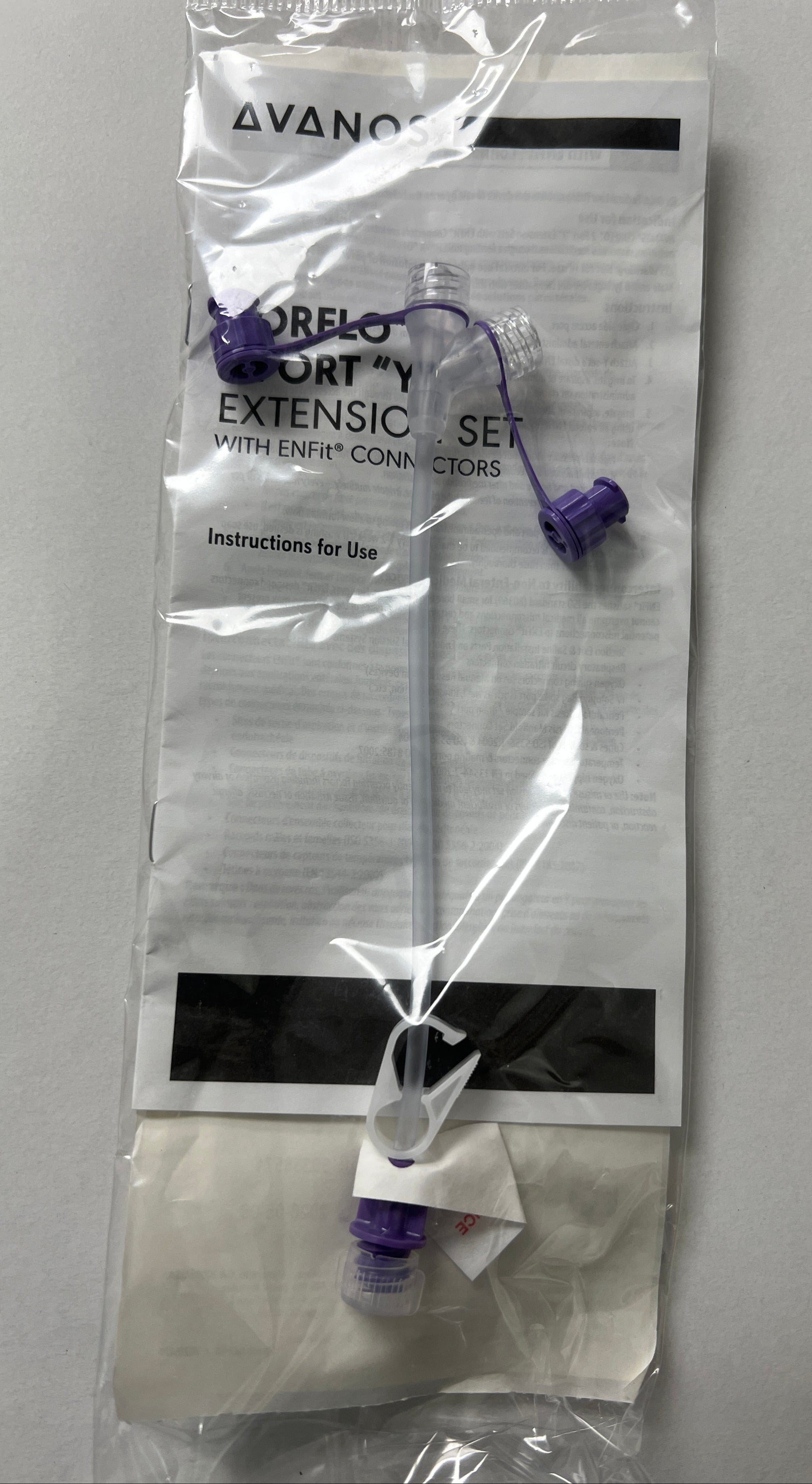 Avanos Y site extension enfit