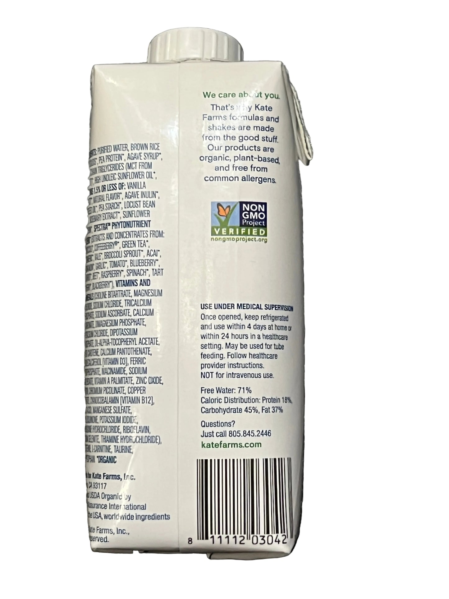 12 Cartons Kate Farm Adult Standard 1.4 Vanilla - In Date