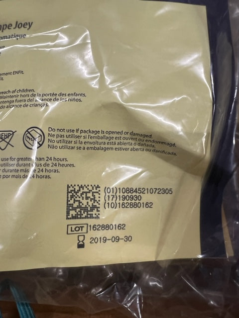 30x Kangaroo Joey 1000ml Feeding Pump Bags 763656 with Cone / Enfit TRN - OOD - Choose A Date