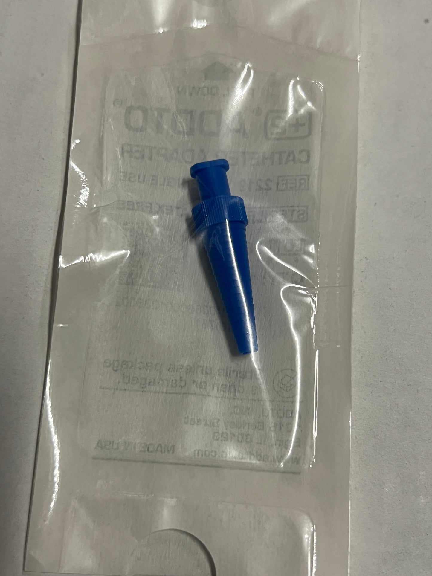 Addto Catheter Adapter REF 2219 - Individually Sealed & Sterile - Choose Quantity & Save!