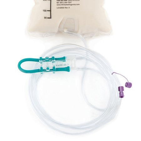 15x Infinity 1200ml Feeding Pump Bags - Choose INF1200-E ENFit or INF1200-A Cone Tip - in date