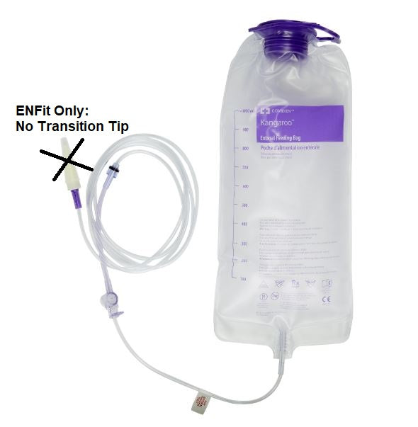 Kangaroo Joey 1000 ml pump bag 763656 enfit enteral feeding pump set