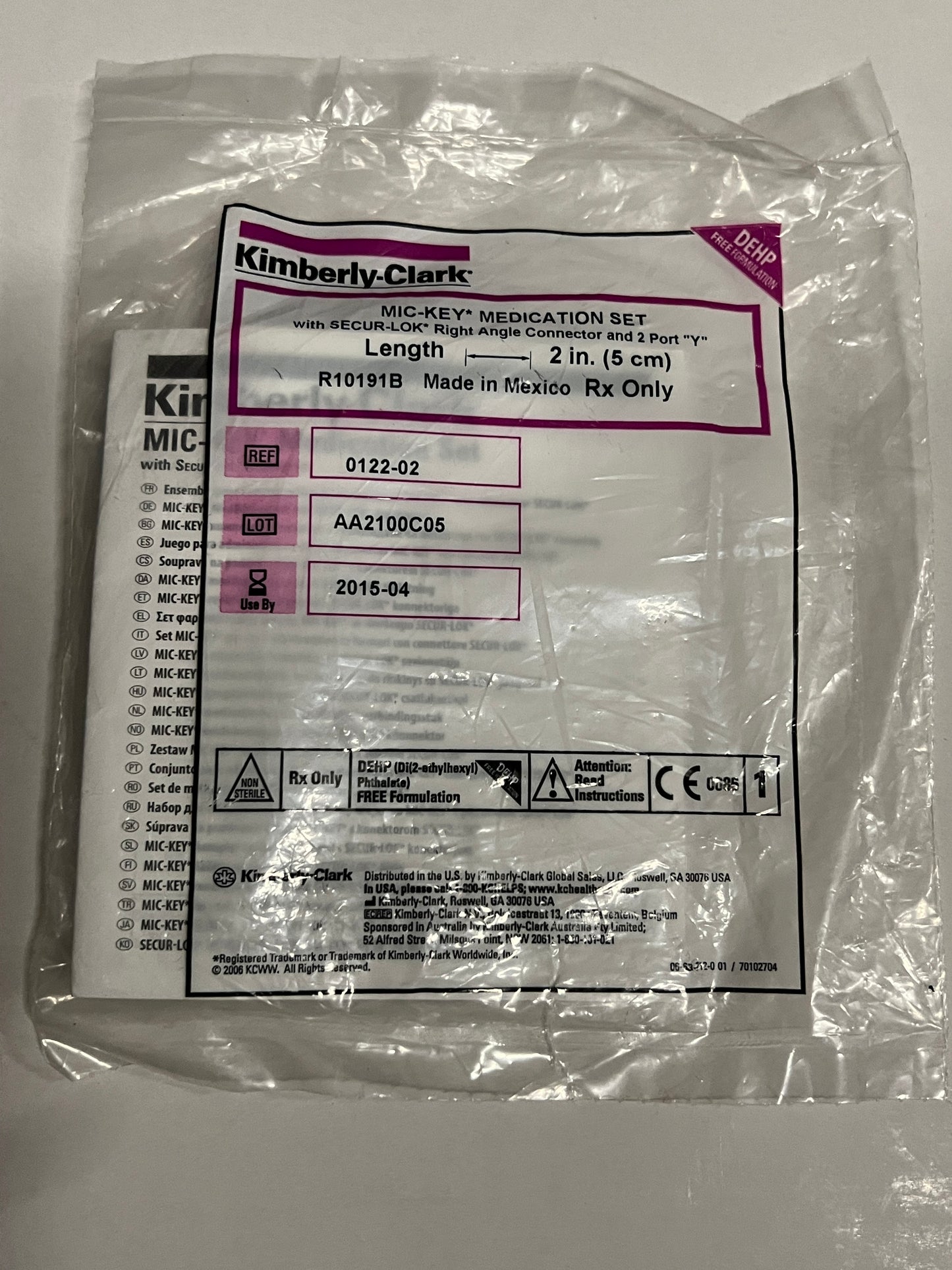 Kimberly Clark 0122-02
