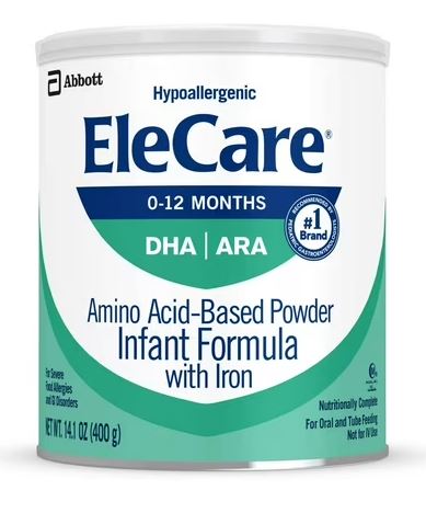 6 cans EleCare Infant DHA / ARA 0-12 mo Amino Acid Formula - IN DATE