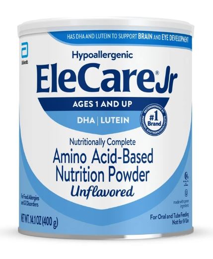 EleCare Jr unflavored with DHA Luten