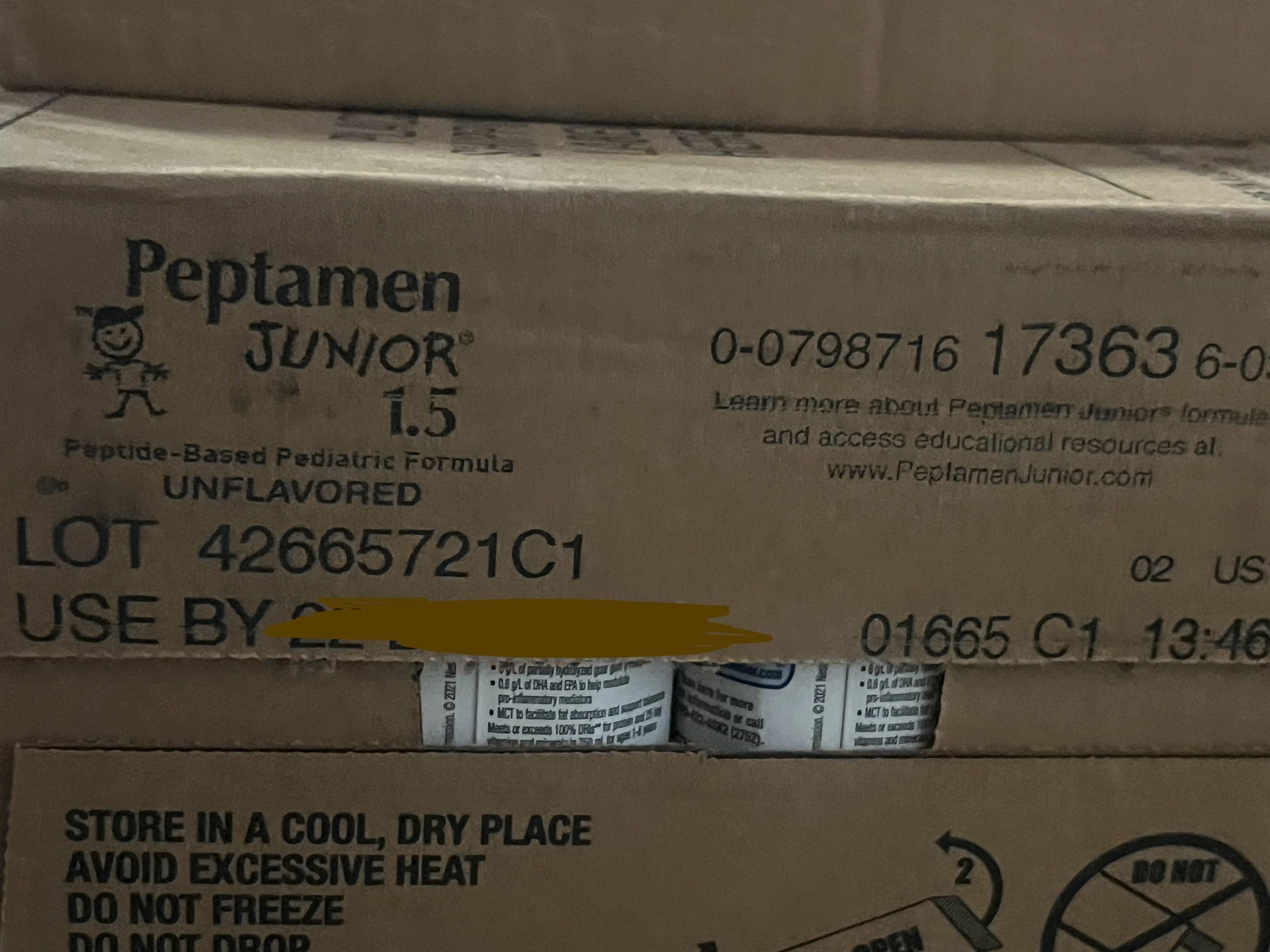 peptamen JR 1.5 unflavored formula