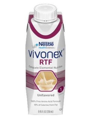 Vivonex RTF - Unflavored - Adult Complete Nutrition - Nestle - 24 cartons - in date